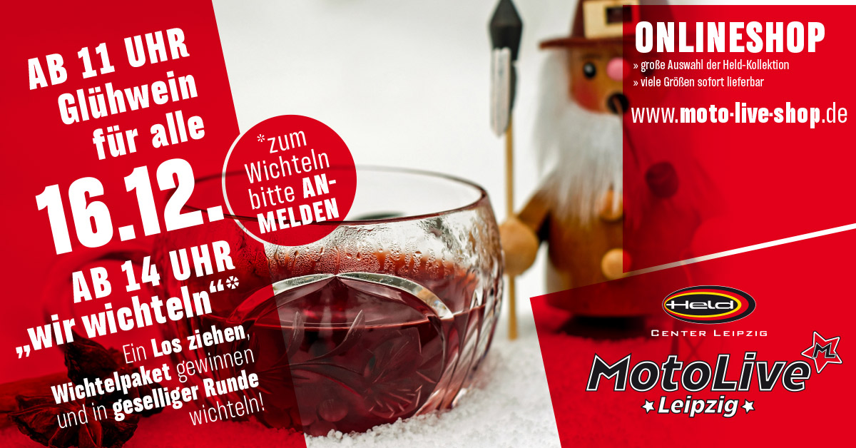 Wichteln mit Glühwein für alle am 16.12.2023